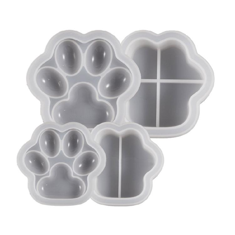 Cat Paw Shaped Silicone Mold Epoxy Resin Mold DIY Jewelry Box Plaster Mold
