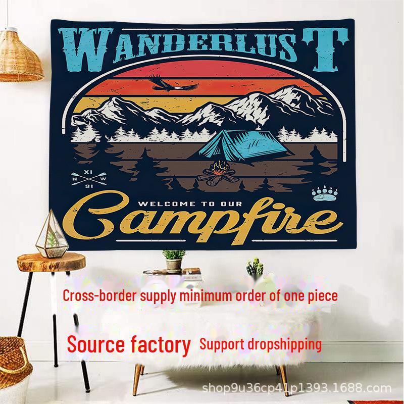 Böhmischer dekorativer Wandteppich für Wohnzimmer oder Schlafzimmer