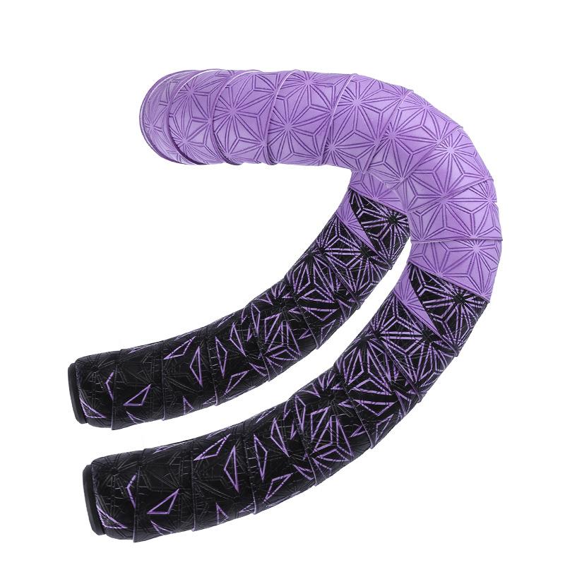 1/2Pcs Anti-Slip Handlebar Tape PU Road Bike Shock Absorption Handle Bar Tape With Bar End Plugs For Bicycle Racket Cycling Tools