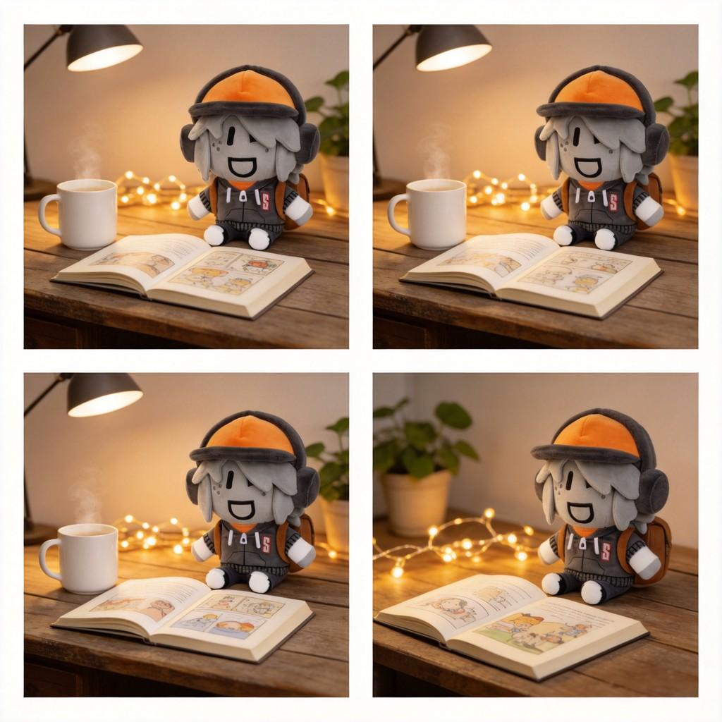 Juguete de Peluche Builderfan Animal de Peluche de Dibujos Animados Lindo Para Niños y Coleccionistas