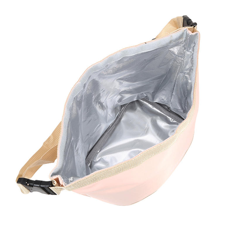 Izolowana torba na lunch z paskiem na ramię, szczelna torba typu tote i crossbody, pojemnik na jedzenie do pracy, szkoły