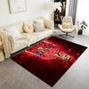 Belgian Football Star Floor Mat Design for Outdoor Living Rooms Hallway Balcony Anti-slip Rug Office home decor Gift for Festivals