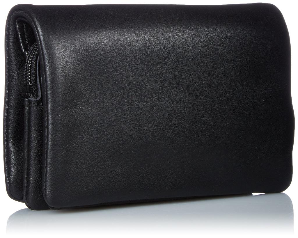 Tsumori Chisato Soft Leather Wallet 57001 01 Bi-Fold (Black)