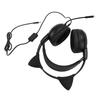 Gaming Hdset 3.5mm Plug Stereo Noise Reduction Cute Cat   Over r Hdphone with Mic for Girls for X BOX PC Phone