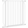 Extra Wide Dog Gate, with Door Pressure, for Doorways, Hallways, Staircases - White