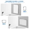NK Phoenix Bath Lid Holder, Magnetic, Bath Lid Storage, 3-Point Support, Vertical or Horizontal Placement, Keeps Bath Lid In Place, Floating Storage,