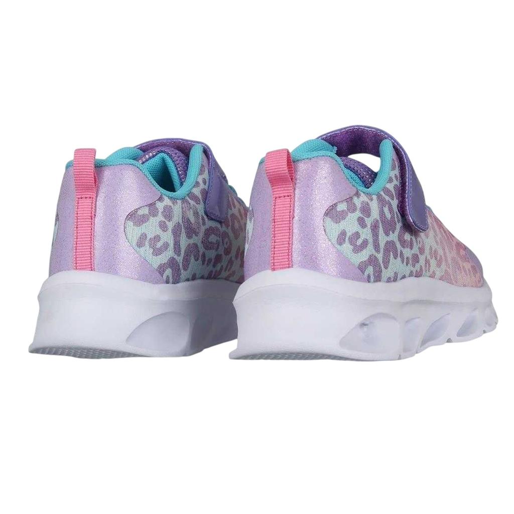 Slazenger Childrens/Kids Alie 2.0 Holographic Leopard Trainers