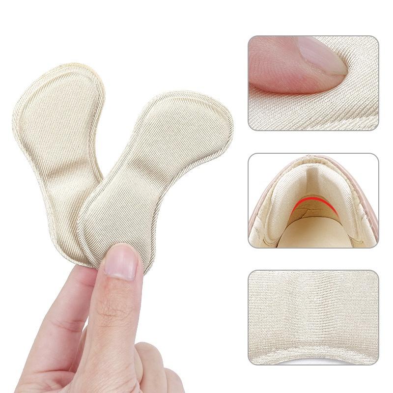 10/6/2 Stück Ferseneinlegesohlen Patch Schmerzlinderung Anti-Verschleiß-Kissenpolster Fußpflege Fersenschutz Selbstklebender Rückenaufkleber Schuhe Einlegesohle einfügen