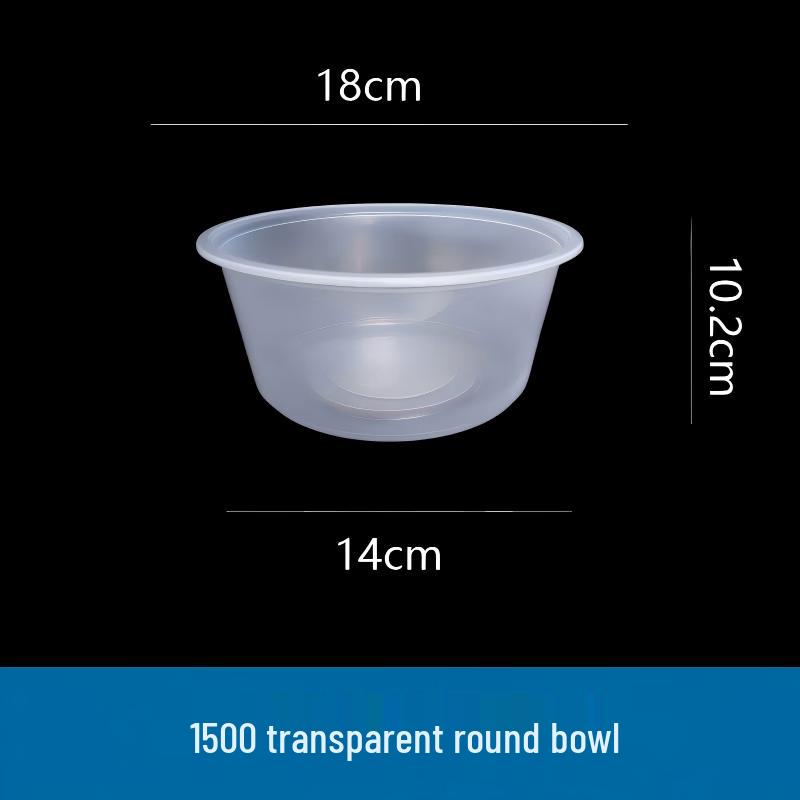 Tongyuan Disposable Round Plastic Food Containers & Lids