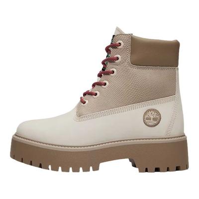 Stone Street 6 Zoll Premium Plateau-Stiefel Jahr der Schlange Damen-Sneaker Weiß TB0A2H3C-EM3