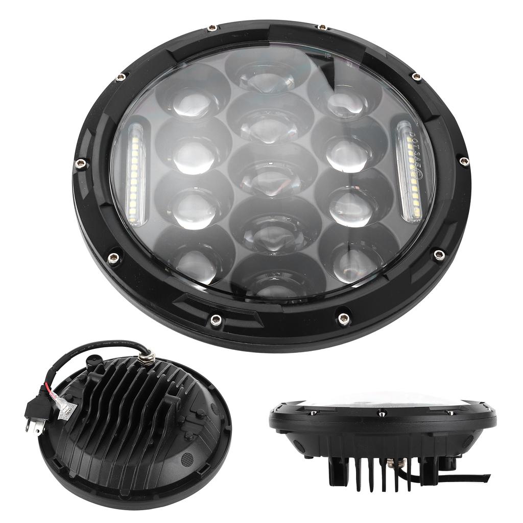 Faro a LED 7 pollici 75W 6500K Alta Luminosità Faro Efficiente Adatto per Jeep Wrangler