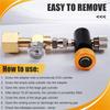 AEE4-For Sodastream Carbonator Cylinder Inflation Joint Inflation Valve Supplement Station Adapter,Adapter Inflation Valve