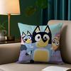 Anime Für B-Blueys Kissenbezug Anti-Hausstaubmilben Kissenbezug Verdeckter Reißverschluss Seidig kurzer Plüsch Sofakissenbezug