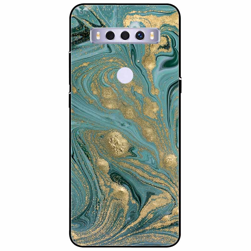 Case For TCL 10 SE Cover Marble Soft Silicone Fashion TPU Back Bumpers for TCL 10SE T766U T766H Protective Funda for TCL10SE