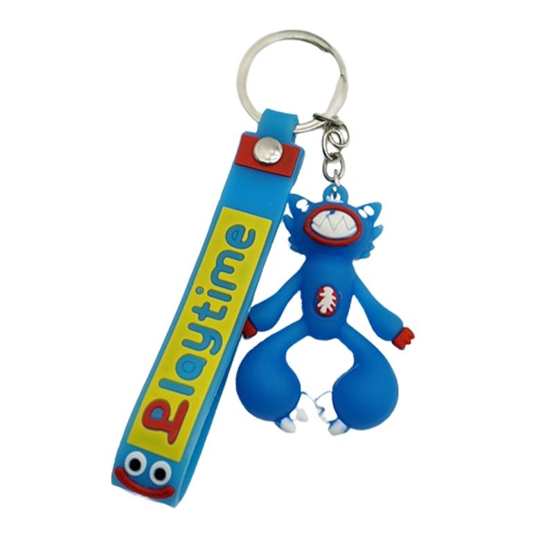 Poppy Playtime Spielzeugpuppe Schlüsselanhänger Huggy Wuggy Anhänger für Kinder Taschenzubehör
