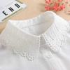 Fake Collar New Women Spring Autumn Versatile Sweaters Fashion Trend Lace Chiffon Popular Western Decorative