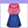 Elegantní modré S-4xl Frozen Elsa Cosplay šaty pro dospělé Halloweenská kostýmová párty