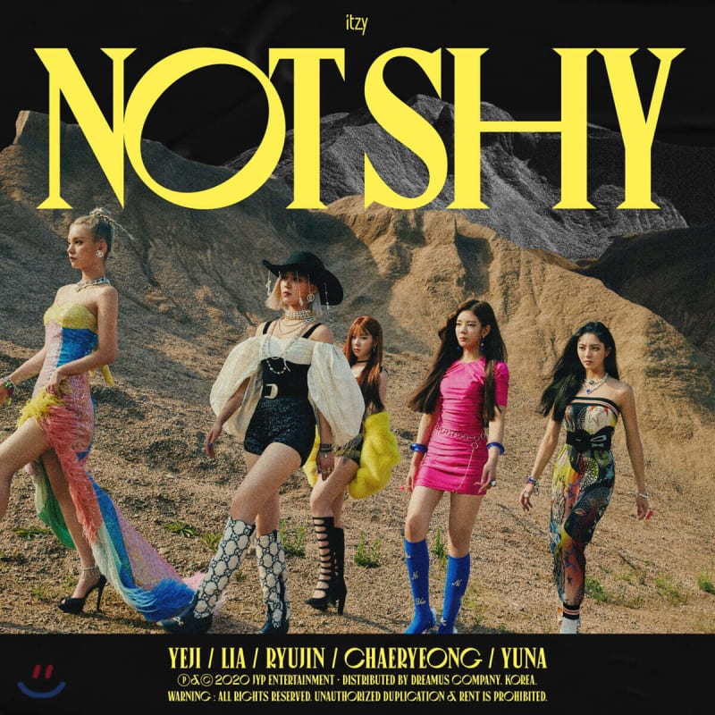 

ITZY - Not Shy (randomly sent among A, B, C versions)