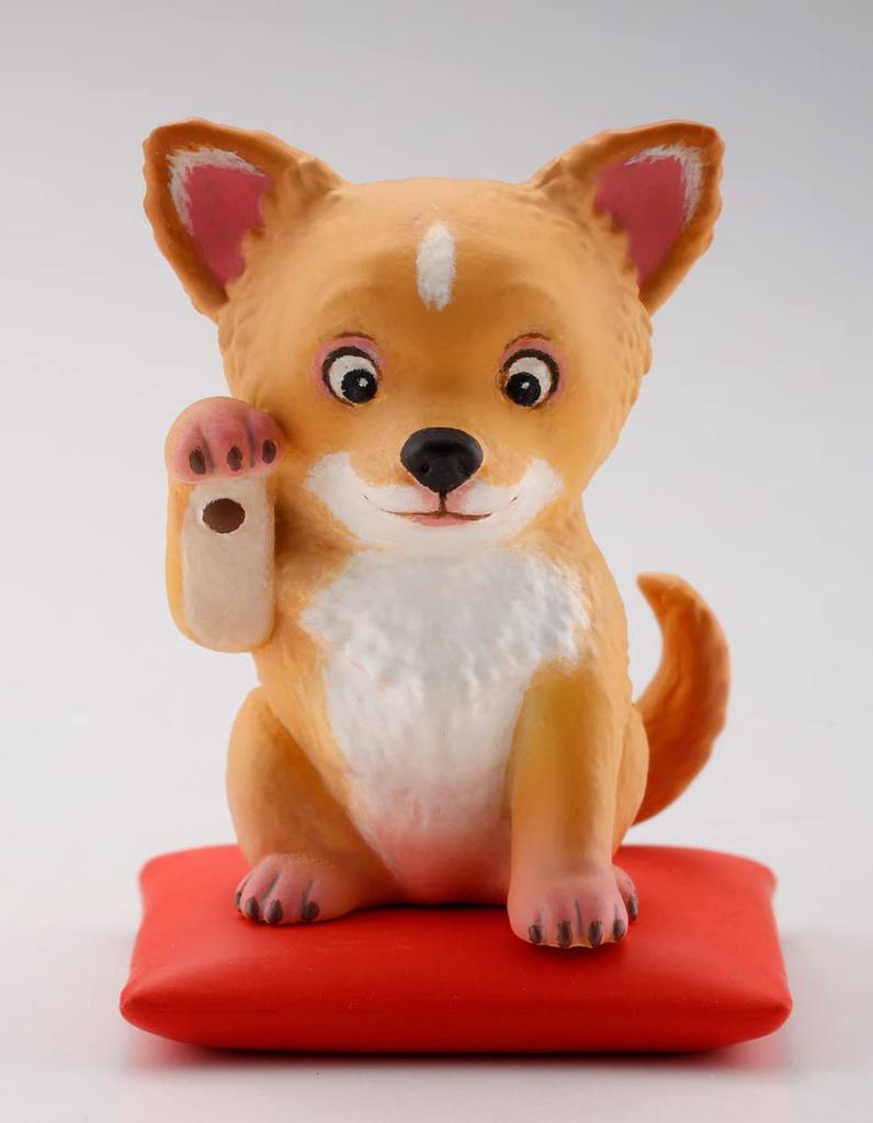 Kunio Lucky Dog 2 PVC Painted Finished Product 6 Pieces BOX Sato's
