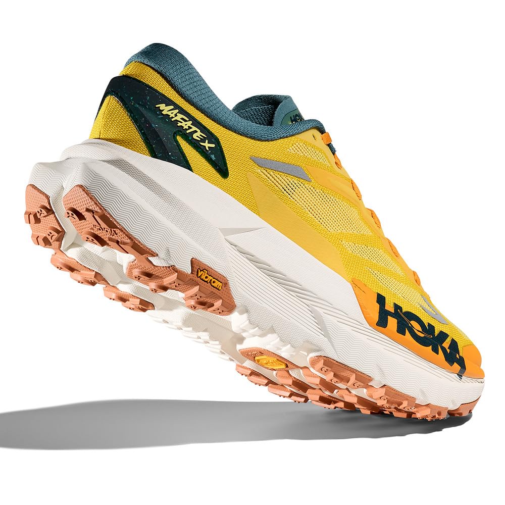 HOKA Mafate X Trail Running Shoes (1161990-ZTM) (Yellow/Size 28.5/Men's)