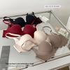 2023 Seamless Hollow Petal Cup Bra: Enhances Small Busts with Underwire Support