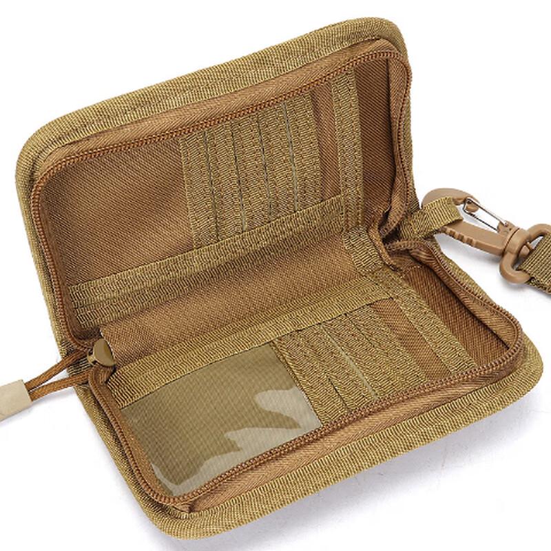 Men's Waterproof Outdoor Canvas Multi-functional Wallet
