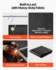 Welding Blanket, 1829mm x 2438mm Silicone Coated Fiberglass Welding Blanket, 1800°F Heat Resistant Safety Protection Blankets, Flame Retardant