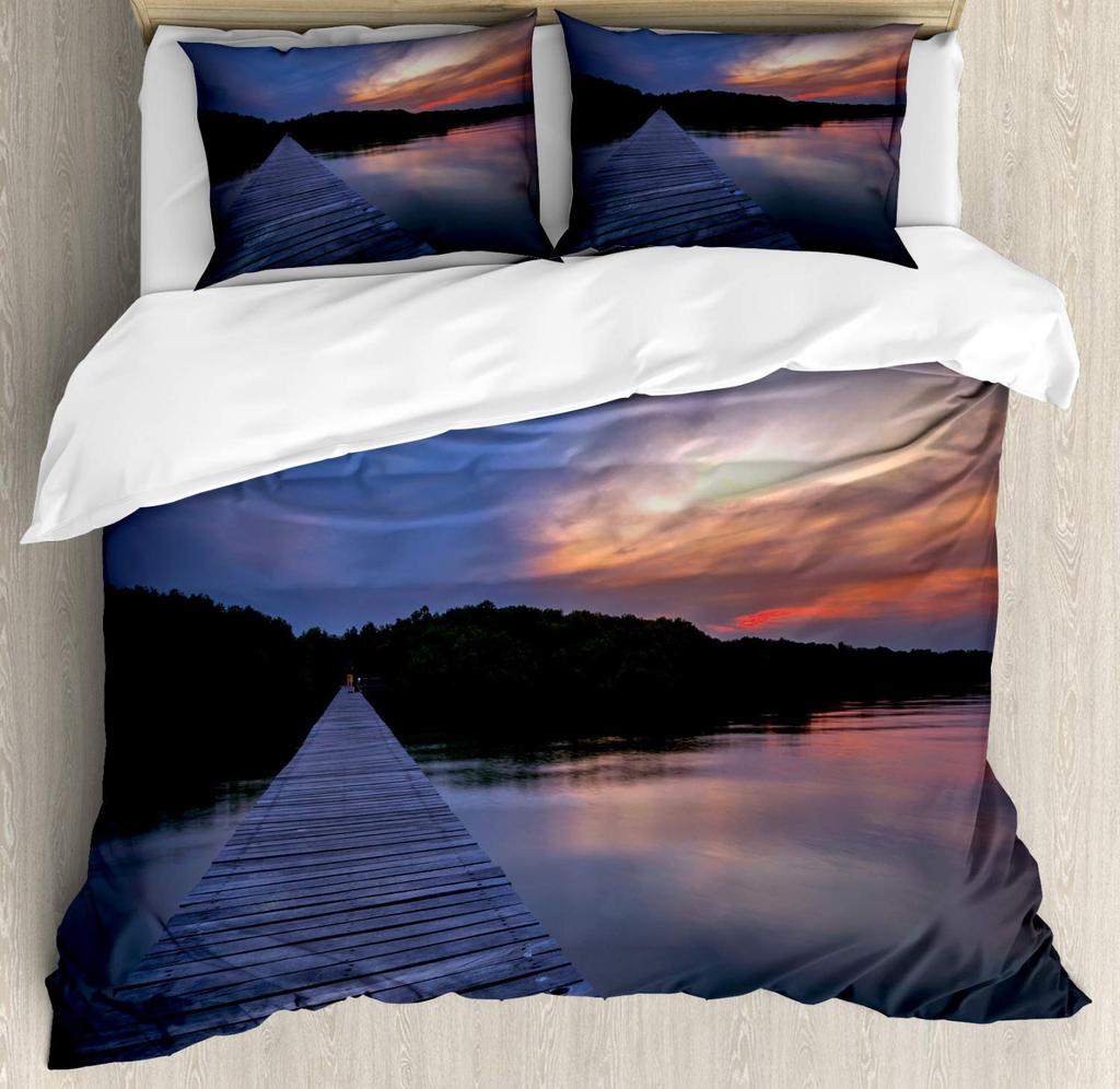 Pathway Duvet Cover Sets For Teens Adults Queen Quilt Covers Lightweight Down Bedroom Decor 2 Pillowcases 1 Duvet Cover No Quilt