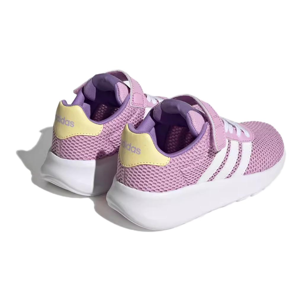 Adidas Lite Racer 3.0 Lightweight Comfortable Durable Low-Top Casual Shoes Kids Sneaker Pink H03630
