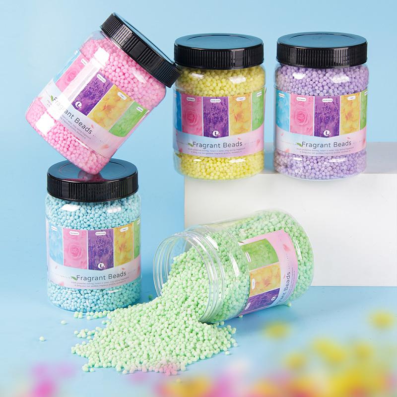Laundry Condensation Beads 800g/Bottle Protect Clothing Fragrance Beads Home Bedroom Dormitory Clothing Cleaning Artifact