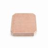 Luxurious Velvet Jewelry Box | Stitched Horizontal Channels, Packaging Box, for Vanity G118