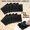 20PCS Elegant Mini Chalkboard Signs with Easel Stand - Perfect for Weddings, Parties, and Events - Includes Table Numbers