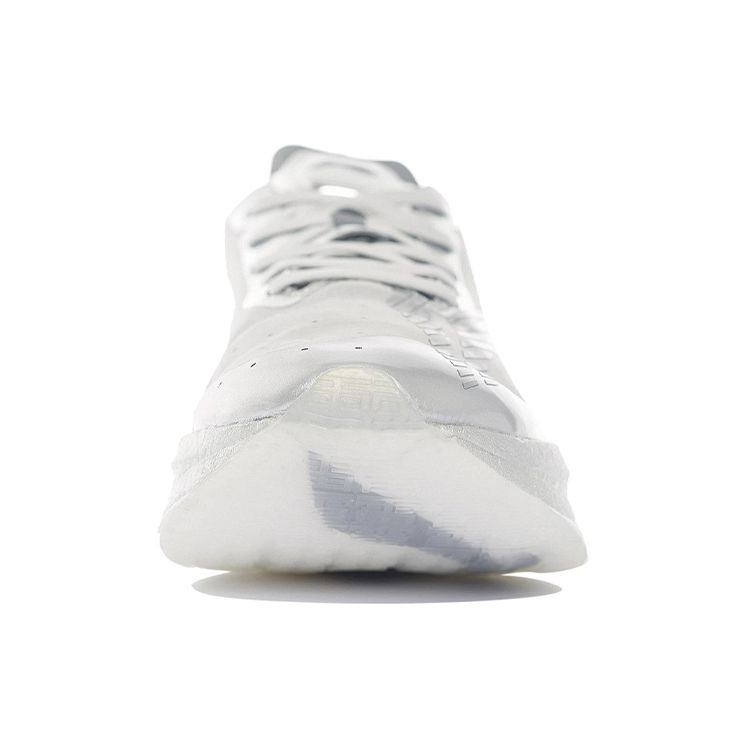 Li Ning Absolute Shadow Stability Low Top Running Shoes Women Sneakers Silver ARRS002-7