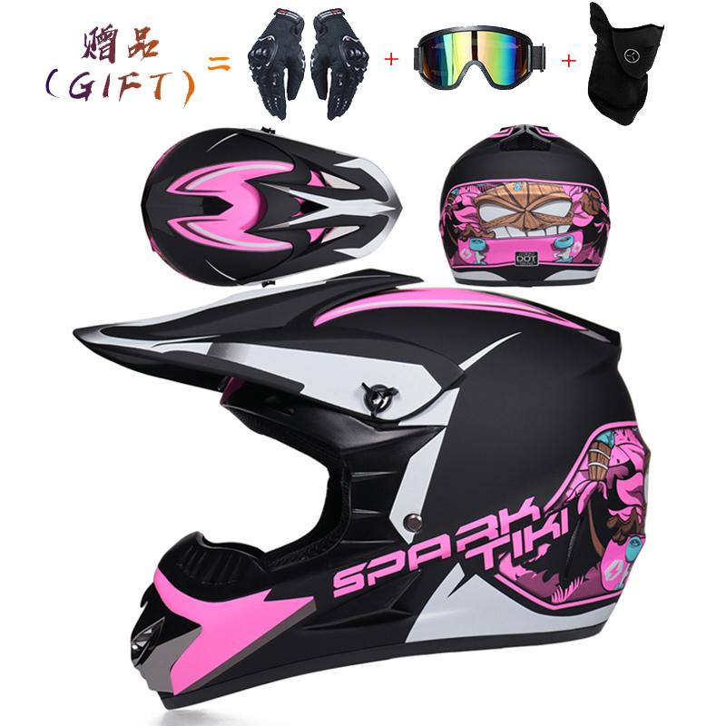 Professional Lightweight Off-road Motorcycle Helmet Racing Bike Children ATV Off-road Vehicle Downhill DH Cross Helmet Motocross