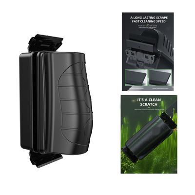 Magnetische Bürste Aquariumreiniger Werkzeug Glas Algenkratzer Kratzfrei Aquarienreiniger Werkzeug Fensterreinigung