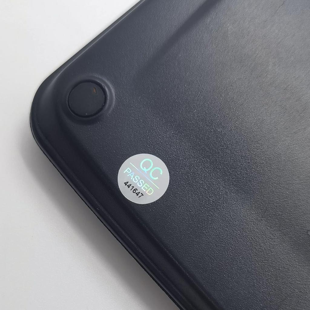 1100pcs 0.39 inch QC Passed Tamper Proof Stickers Silver High Security Tamper Evident Warranty Void Hologram Labels w/Unique Sequential Serial