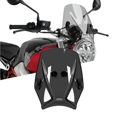 FOR CB125R CB250R CB300R Neo Sport Cafe 2023 2024 Windscreen Windshield Wind Deflector with Bracket Motorcycle Parts (Black)