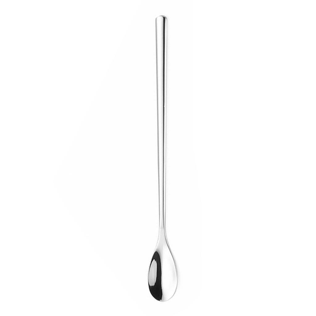 Mixing Spoon Stainless Steel Long Handle Coffee Stirrer Bar Cocktail Stirring Spoon