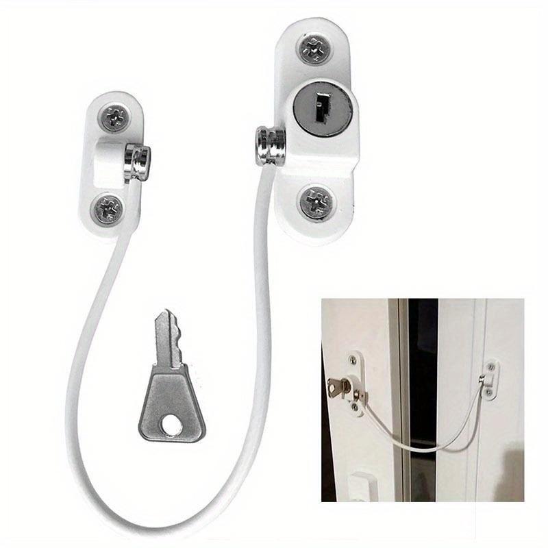 1PC Stainless Steel Safety Window Stopper Anti-theft Locks Limiter Window Restrictor Safety Accessories