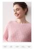 Women's 100% Pure Cashmere Knit Short Pullover - Autumn/Winter Korean Style Round Neck Sweater.