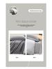 50s Double-Strand Xinjiang Long-Staple Cotton Sateen Solid Color Luxury Bedding Set (4-Piece)