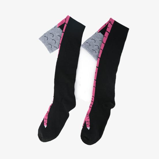 Vtipné ponožky kuřecí nohy pro muže ženy Novinka ponožky kuřecí nohy Podkolenky Trubkové ponožky Dárky pro dospělé