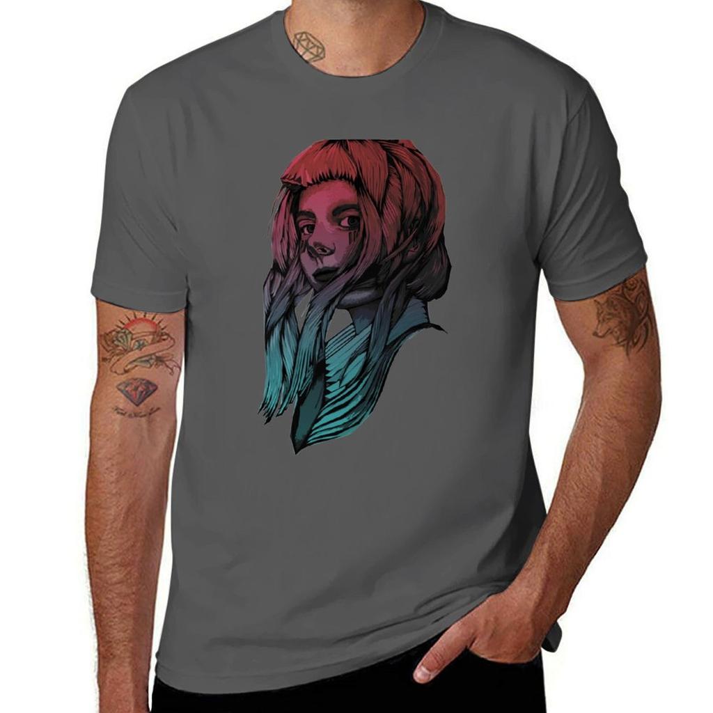 Aurora Aksnes Under The Water Edition Tshirt Regular Fit Plain Tee Shirt