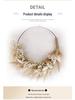 Immortal Flower Iron Art Tassel Fan DIY Hanging Ornament Material Pack - Handmade Gift
