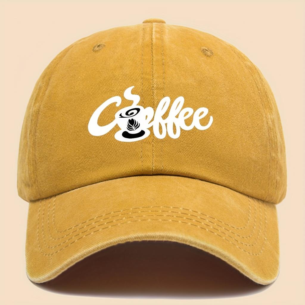 Retro Washed Baseball Cap Simple Breathable Adjustable Unisex Hat
