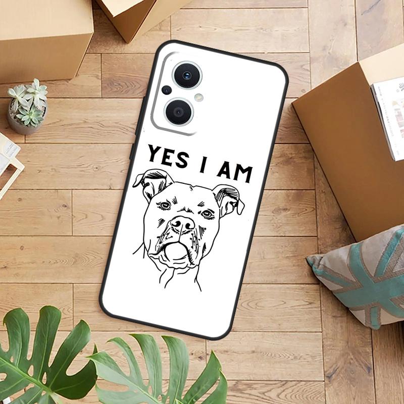 Pitbull Dog Phone Case For OPPO Reno 14 12 11 13 F 10 Pro 8T 8 Lite OPPO Find X9 X8 X6 X5 Pro Back Cover