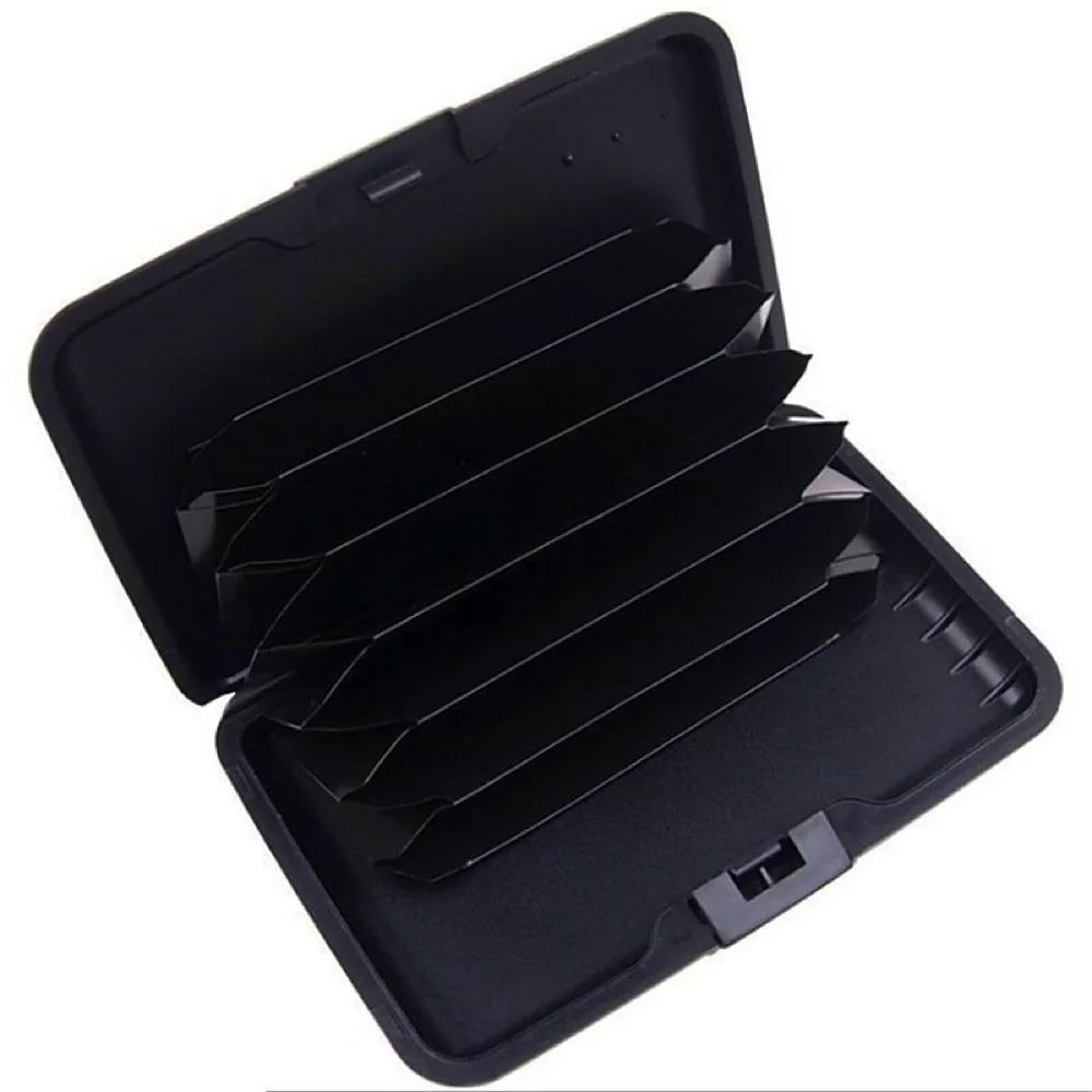 Credit Cards Holder ID Card Case Aluminum Metal Waterproof Bank Card Protection Holder Case Men Women Wallets