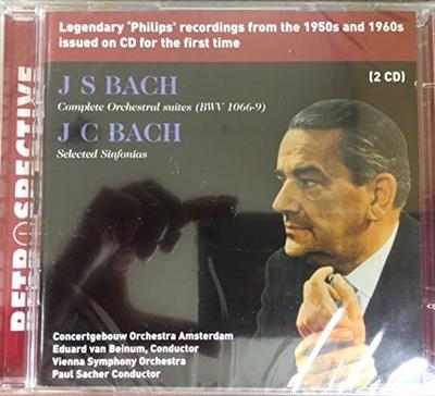 CD CONCERTGEBOUW; VAN BEINUM - Bach/Jc Bach: Suites/Sinfonias  RET03435 Japan Classical Used