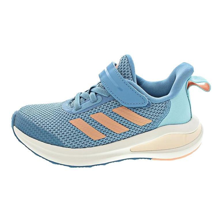 adidas Fortarun K Breathable Low Top Running Shoes Blue Pink Kids' FY1342