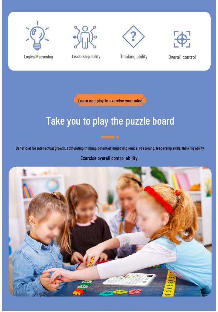 Multifunktionales Smart Go Weiqi Elektronisches Schachbrett: Lernspielzeug für Kinder und Schüler